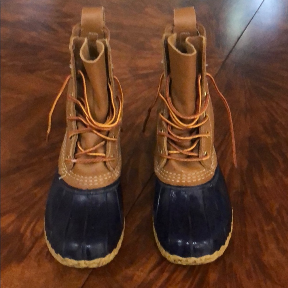 Navy Bean Boots